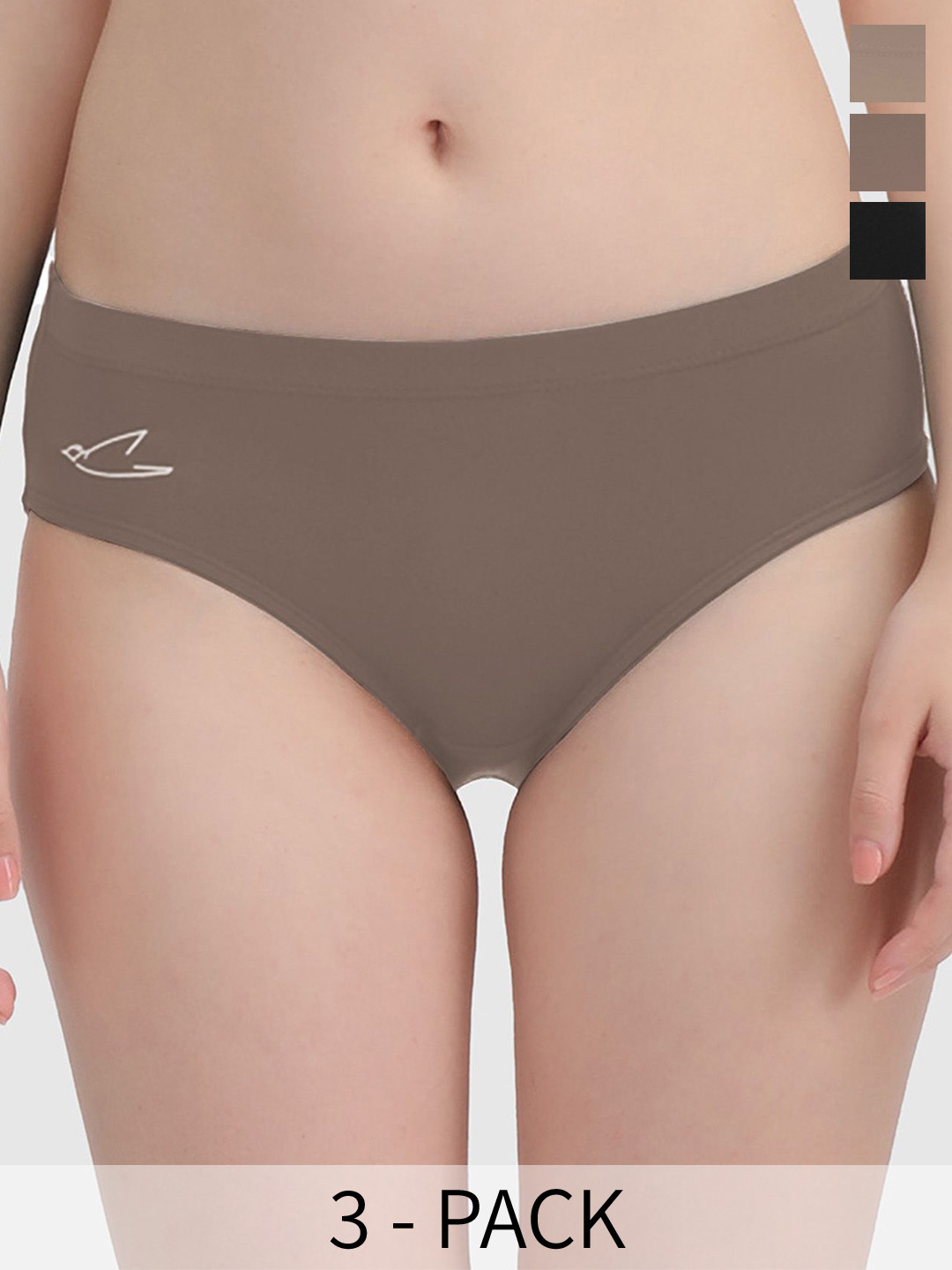 FREECULTR Stylish Hipster Trunks for Women Everyday Comfort & Support  Pack of 3