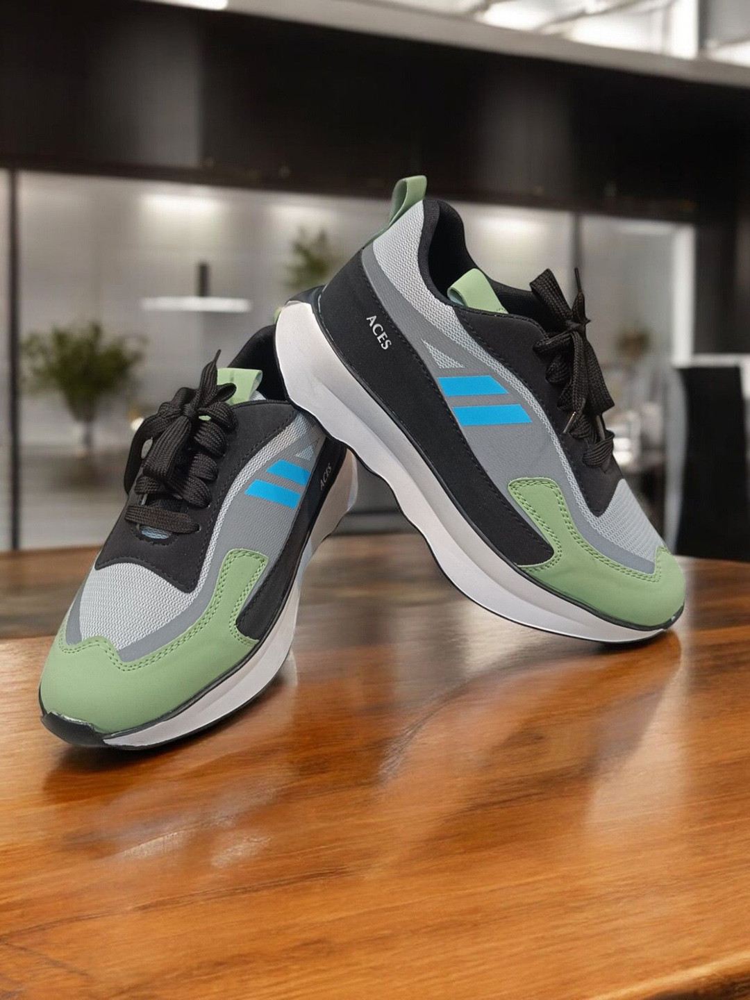 ACES Men Stride Lace-Ups Runner Sports Shoes