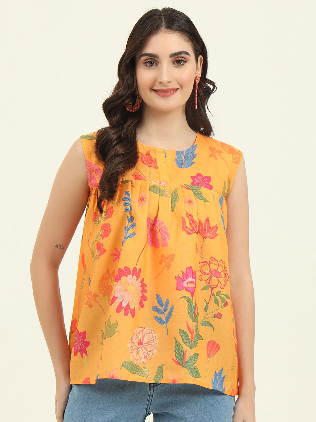 Allinone trader Floral Print Top