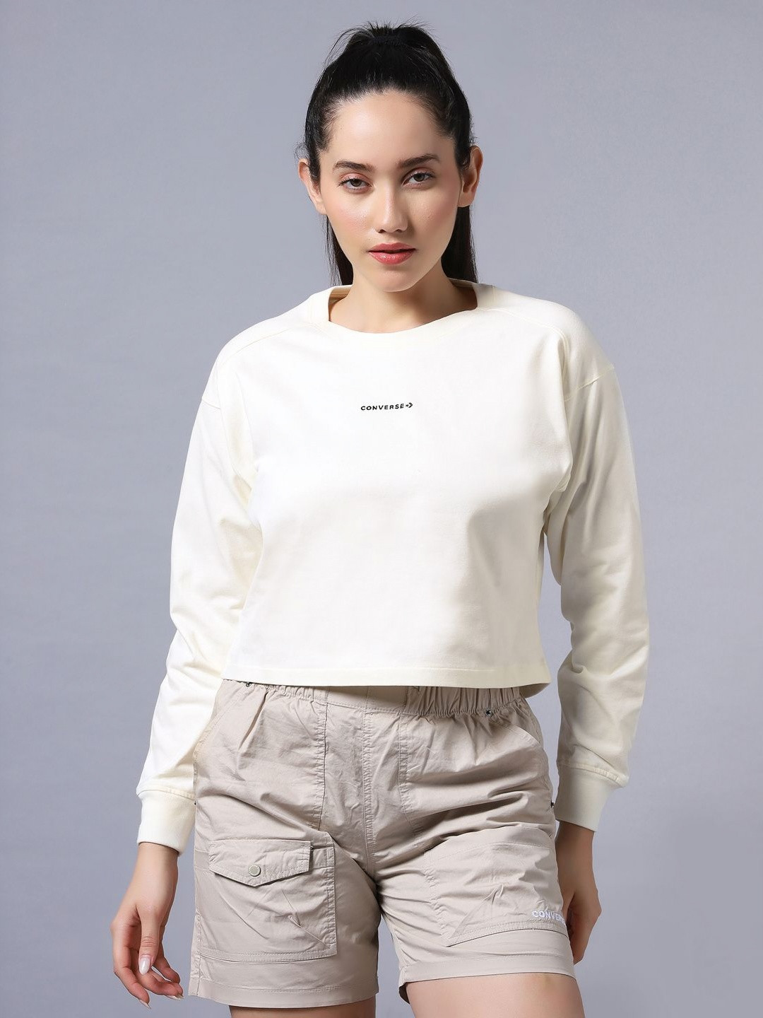 Converse Women Boxy Long-Sleeve T-Shirt