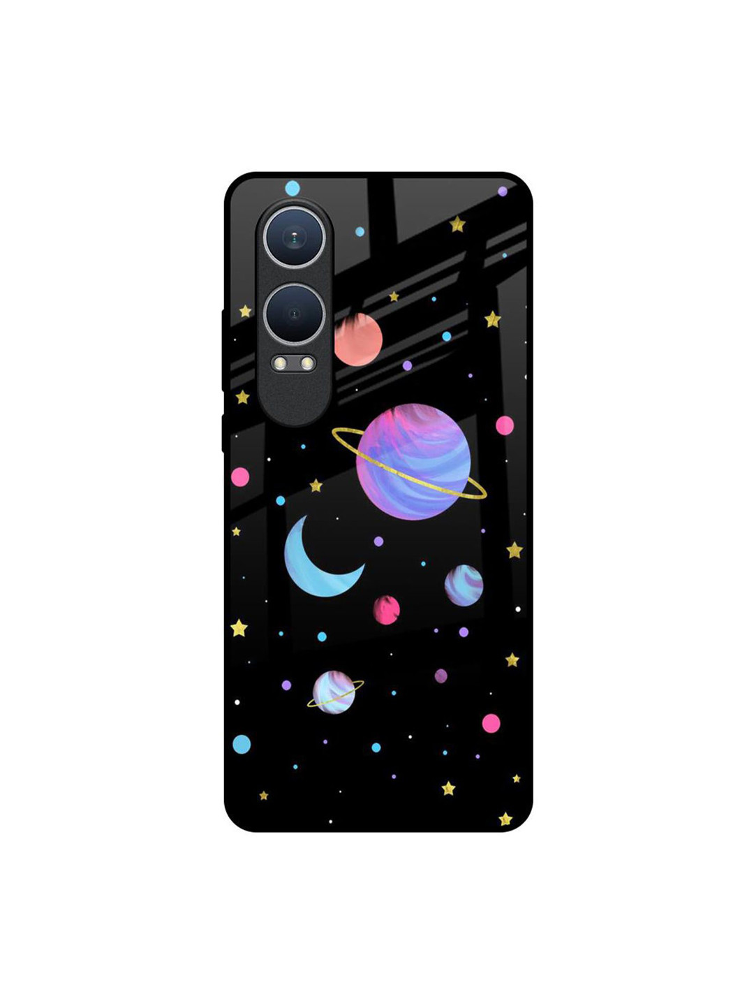 QRIOH Geometric Planet Play OnePlus Nord CE4 Lite 5G Back Case