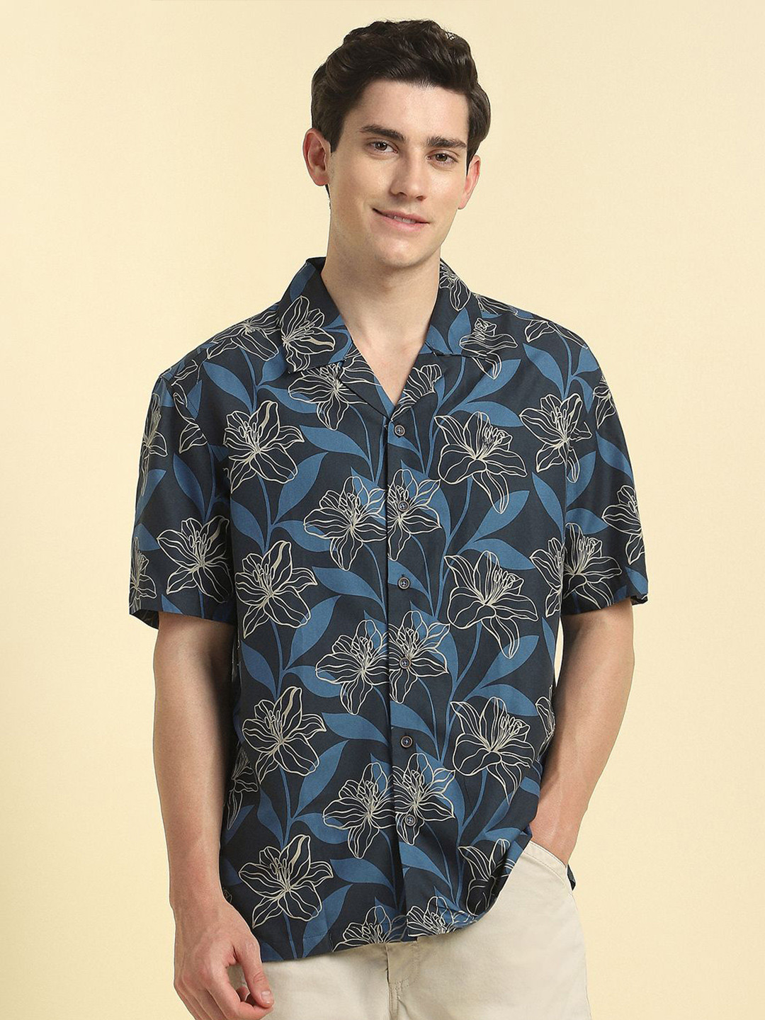 Allen Solly Floral Printed Shirt