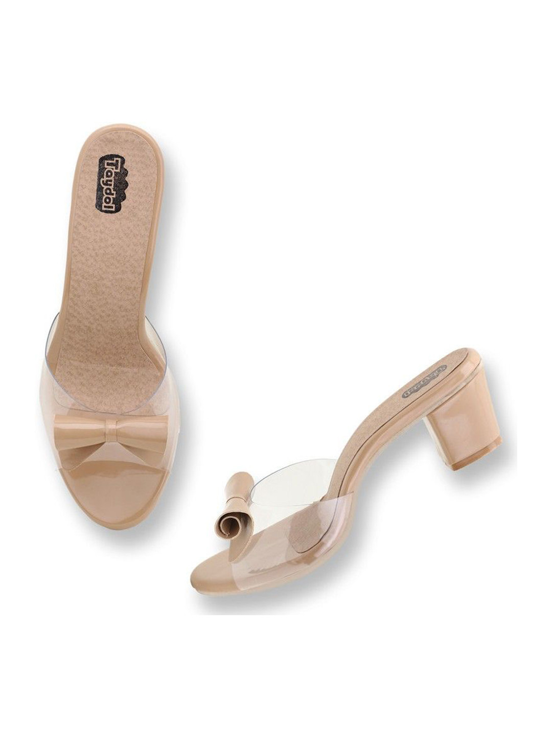TAYDOL Women Open Toe Block Heel Sandals - Image 1