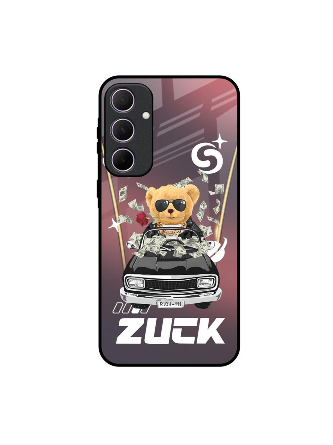 QRIOH Money Madness Samsung Galaxy A35 5G Impact Resistant Back Case