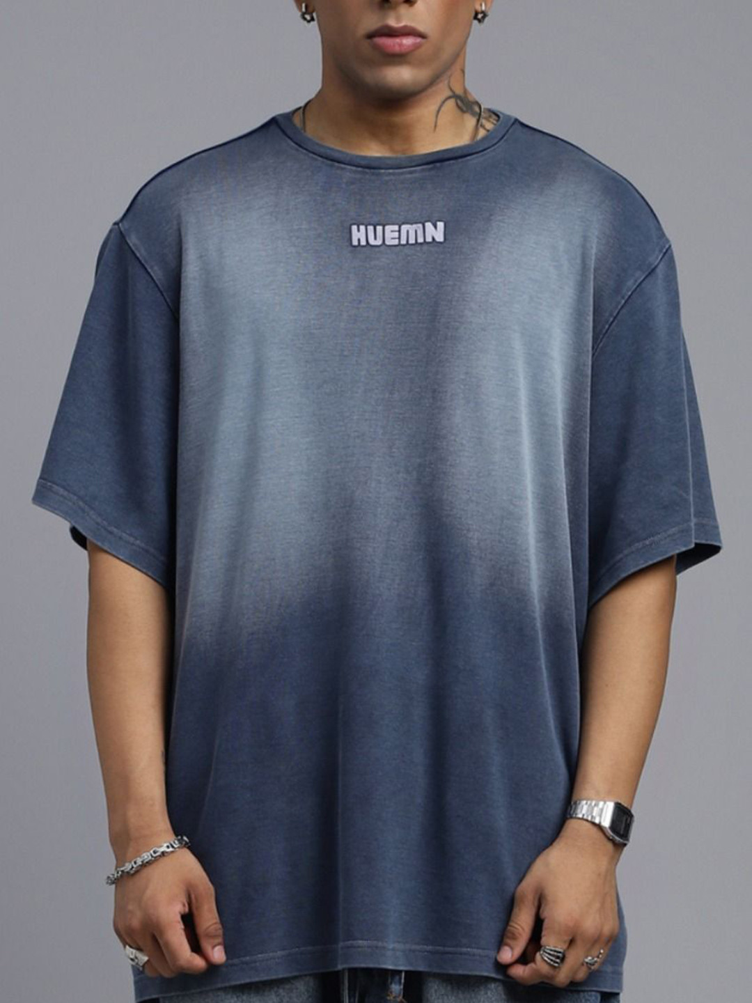 HUEMN SuperDenim Washed T-shirt