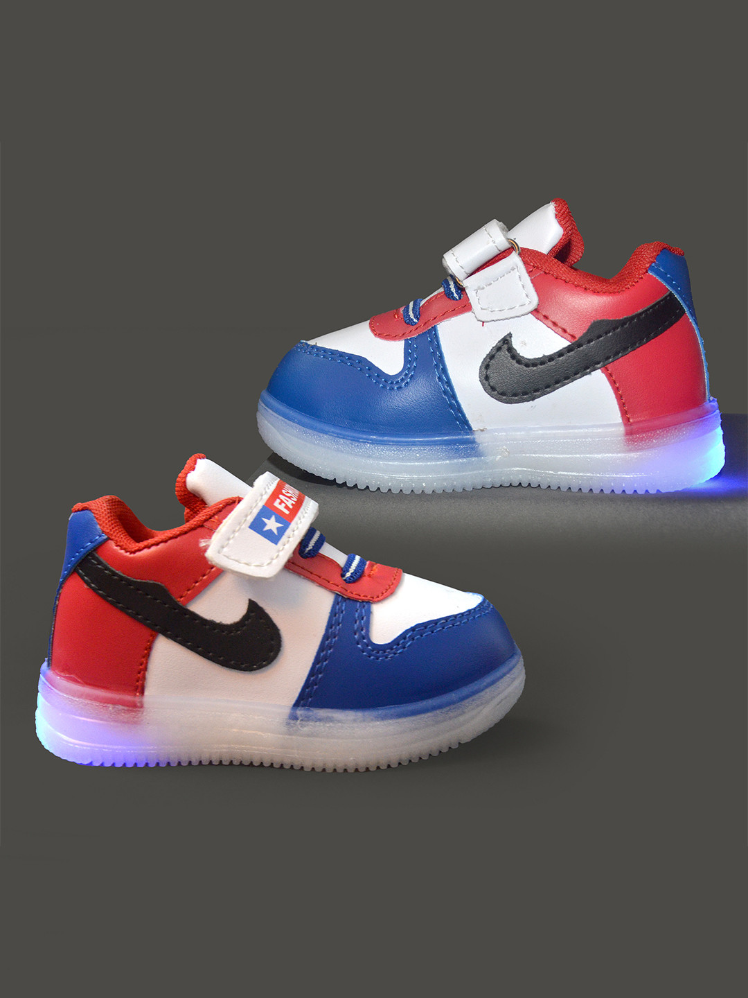 NEW STEPS Kids Round Toe Sneakers