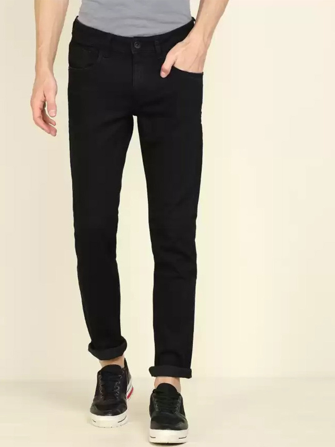 COMFITS Men Classic Slim Fit Stretchable Jeans