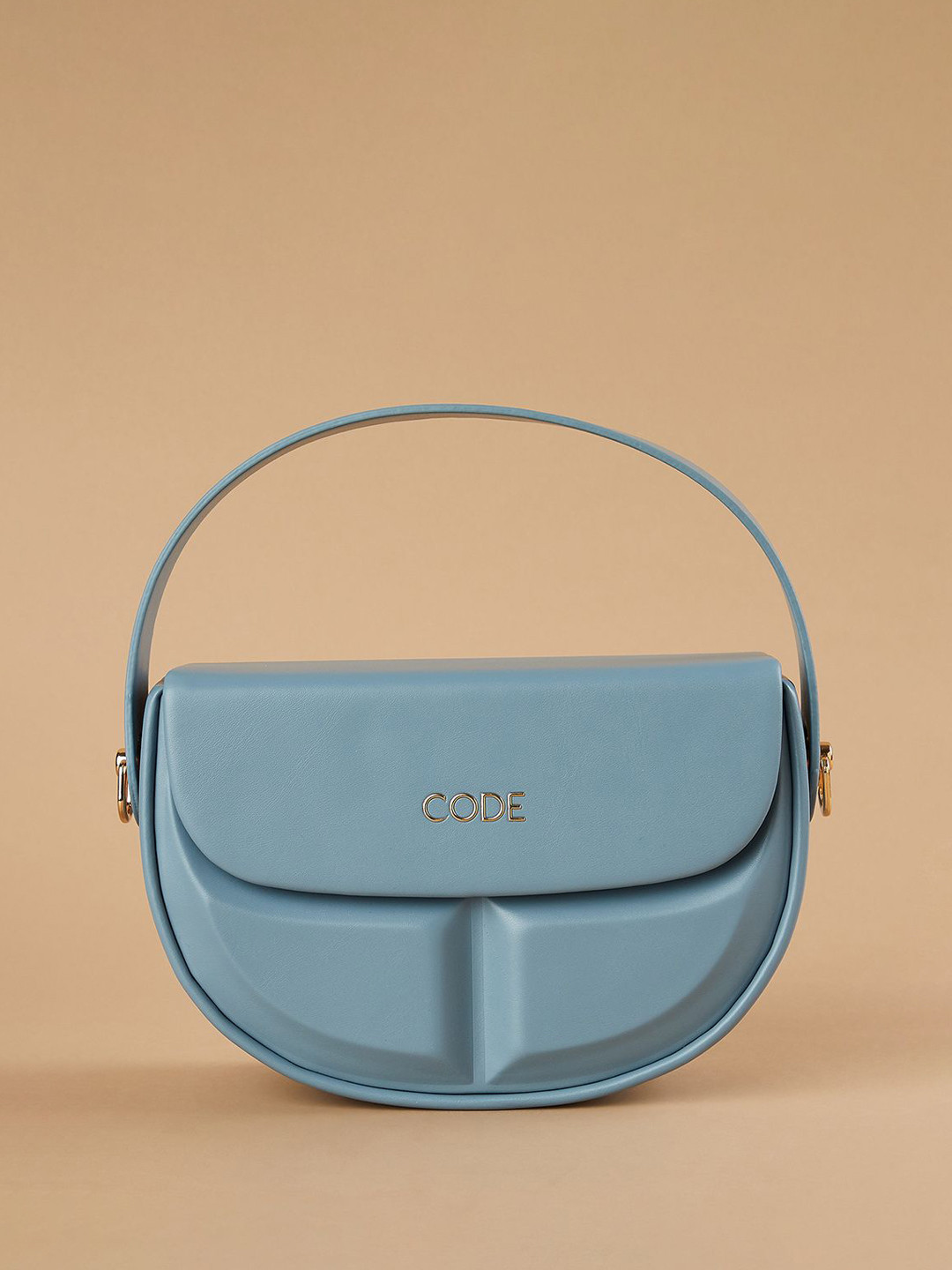 CODE by Lifestyle Half Moon Sling Bag With Detachable Sling Strap