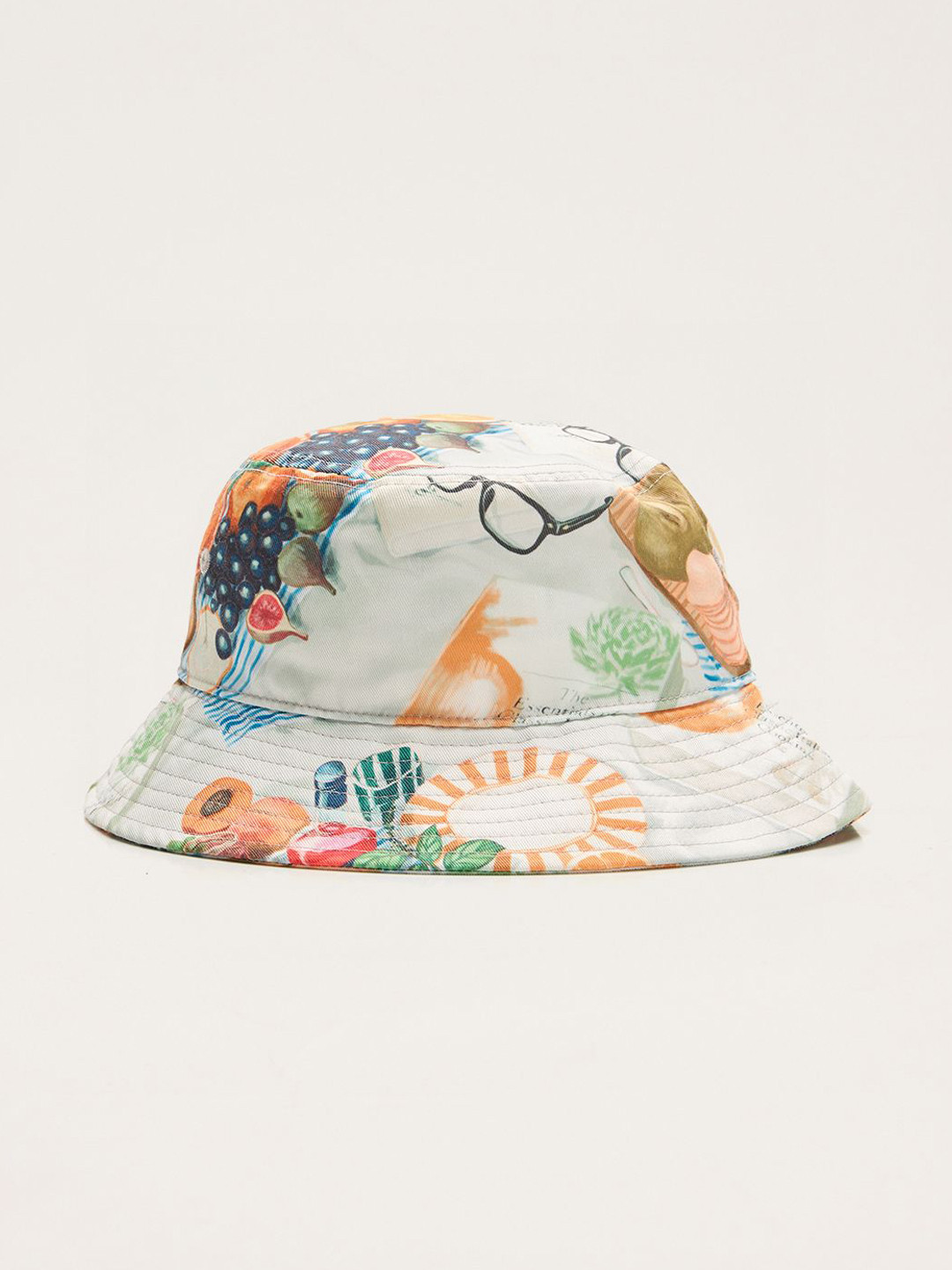 THE BEAR HOUSE Men Self Designed Bucket Hat