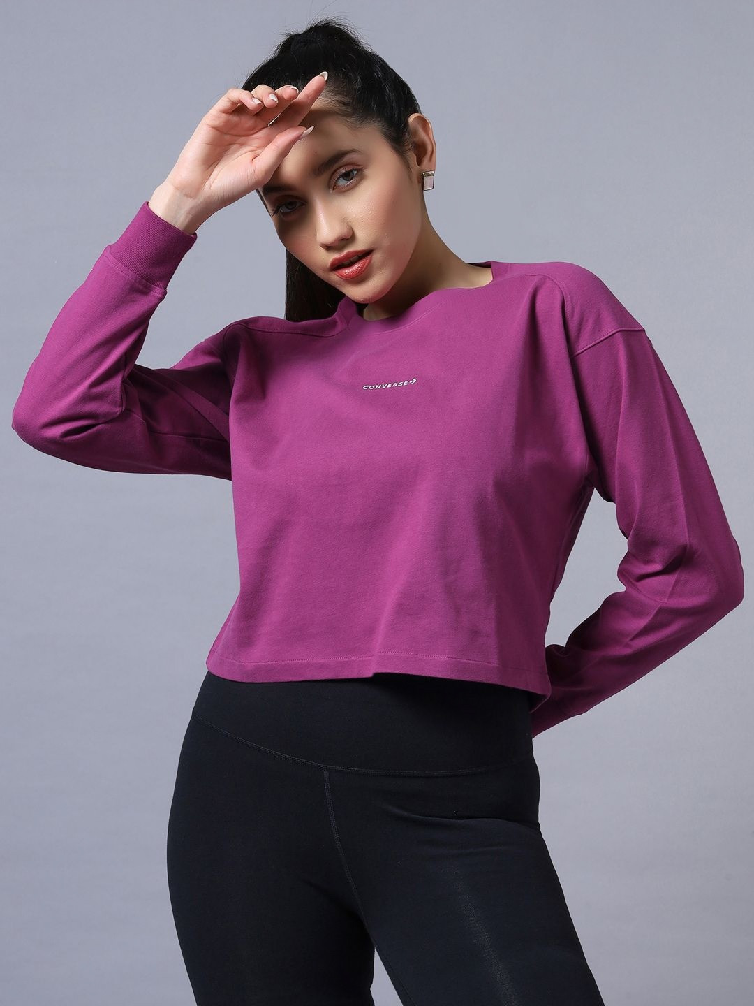 Converse Women Boxy Long-Sleeve T-Shirt
