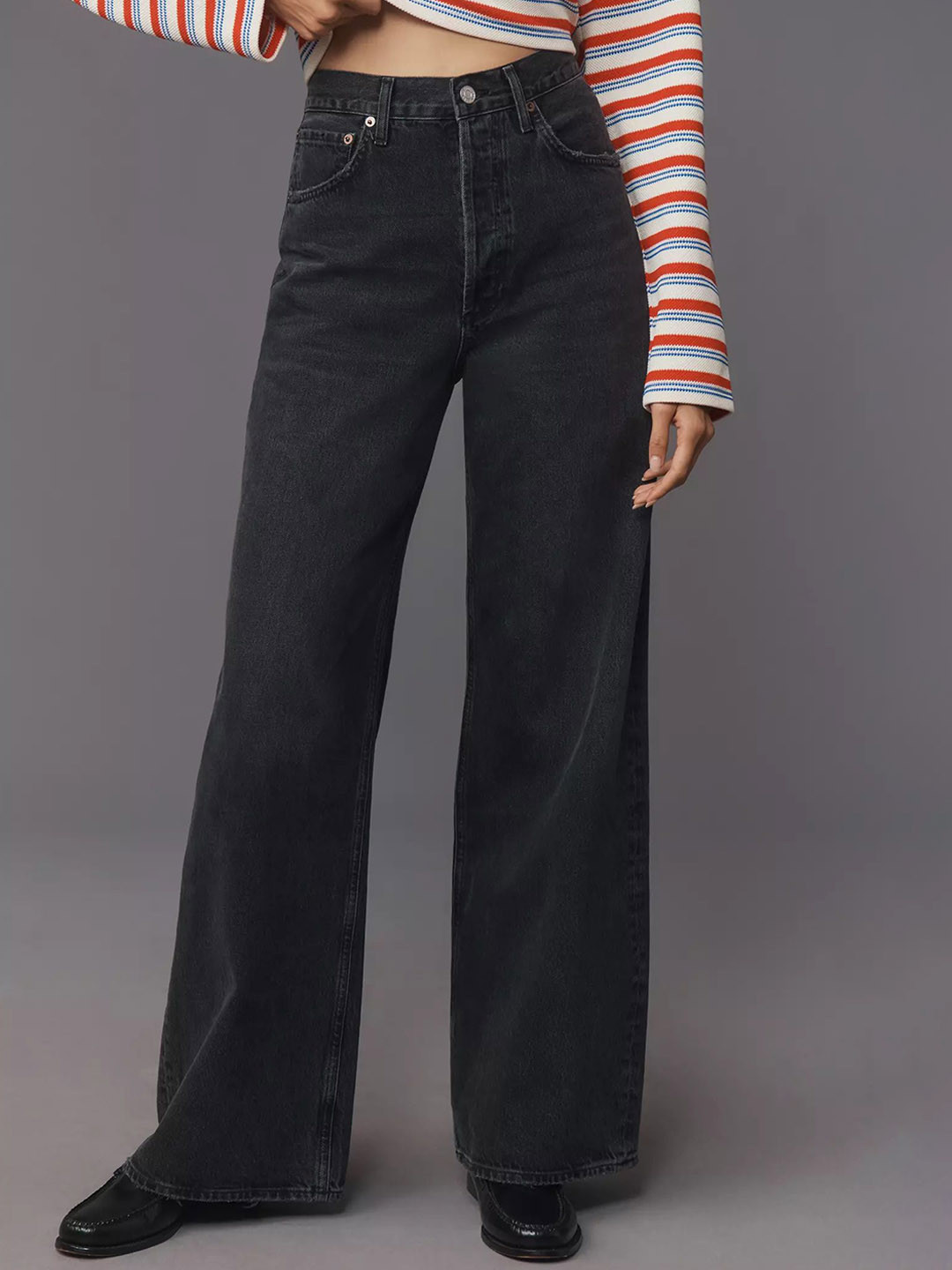 dolsia Women Flared High-Rise Stretchable Jeans