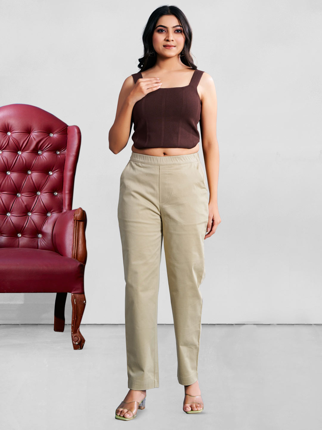 Komarri U Women Slip-On Loose Fit Trouser