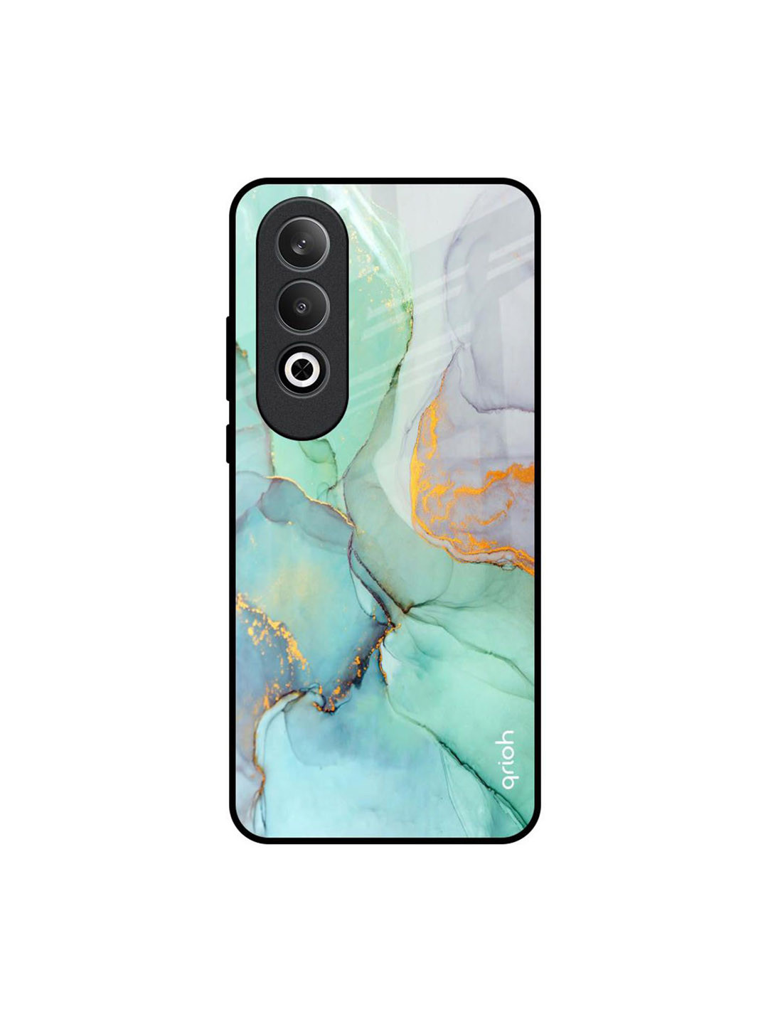 QRIOH Green Marble OnePlus Nord CE4 5G Impact Resistant Back Case