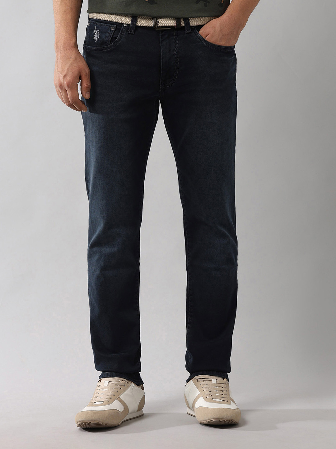 U.S. Polo Assn. Denim Co. Brandon Fit Slim Tapered Fit Ultra Soft Jeans