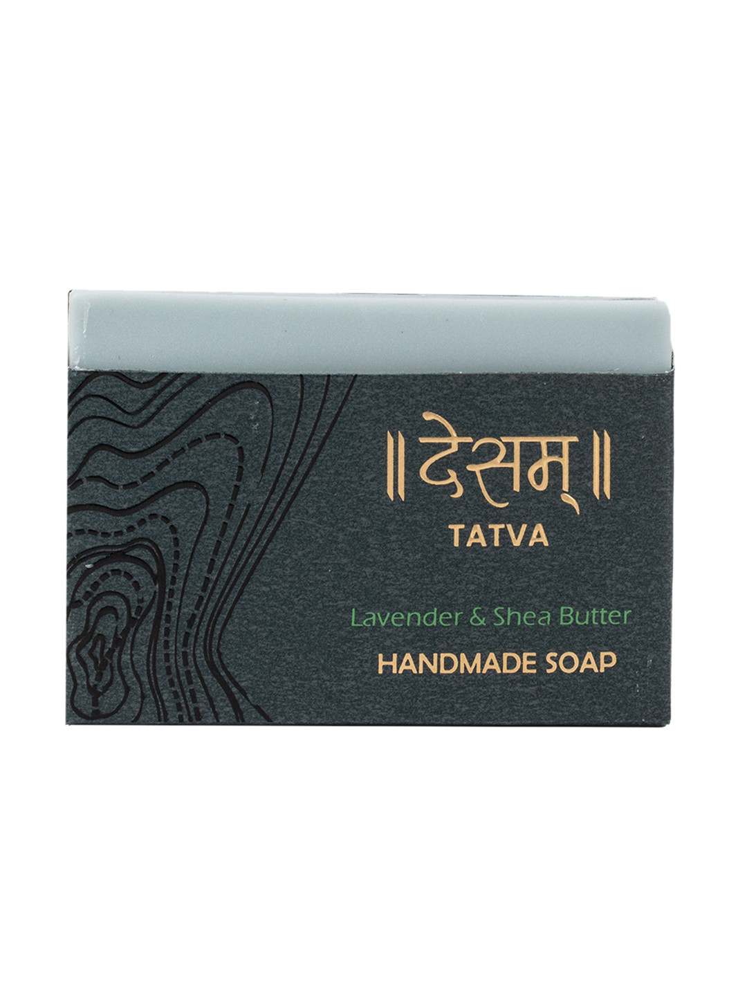 Desam Organics Tatva Lavender & Shea Butter Organic Skincare Soap - 100 g