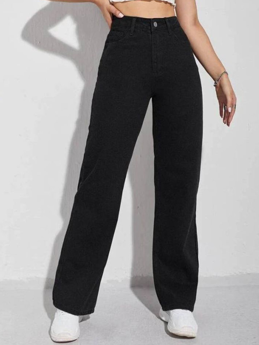 dolsia Women Flared High-Rise Stretchable Jeans