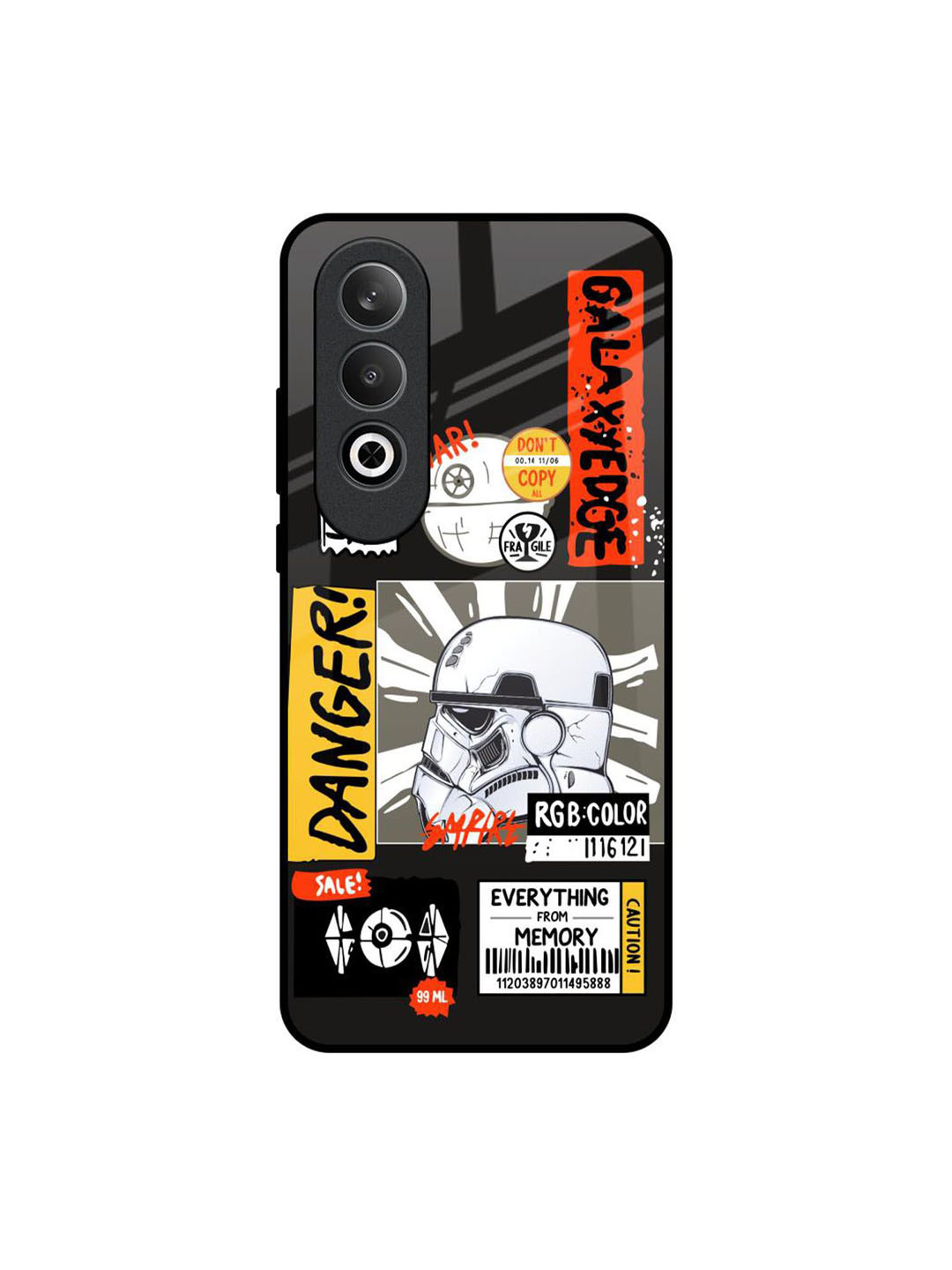 QRIOH Galaxy Edge OnePlus Nord CE4 5G Impact Resistant Back Case