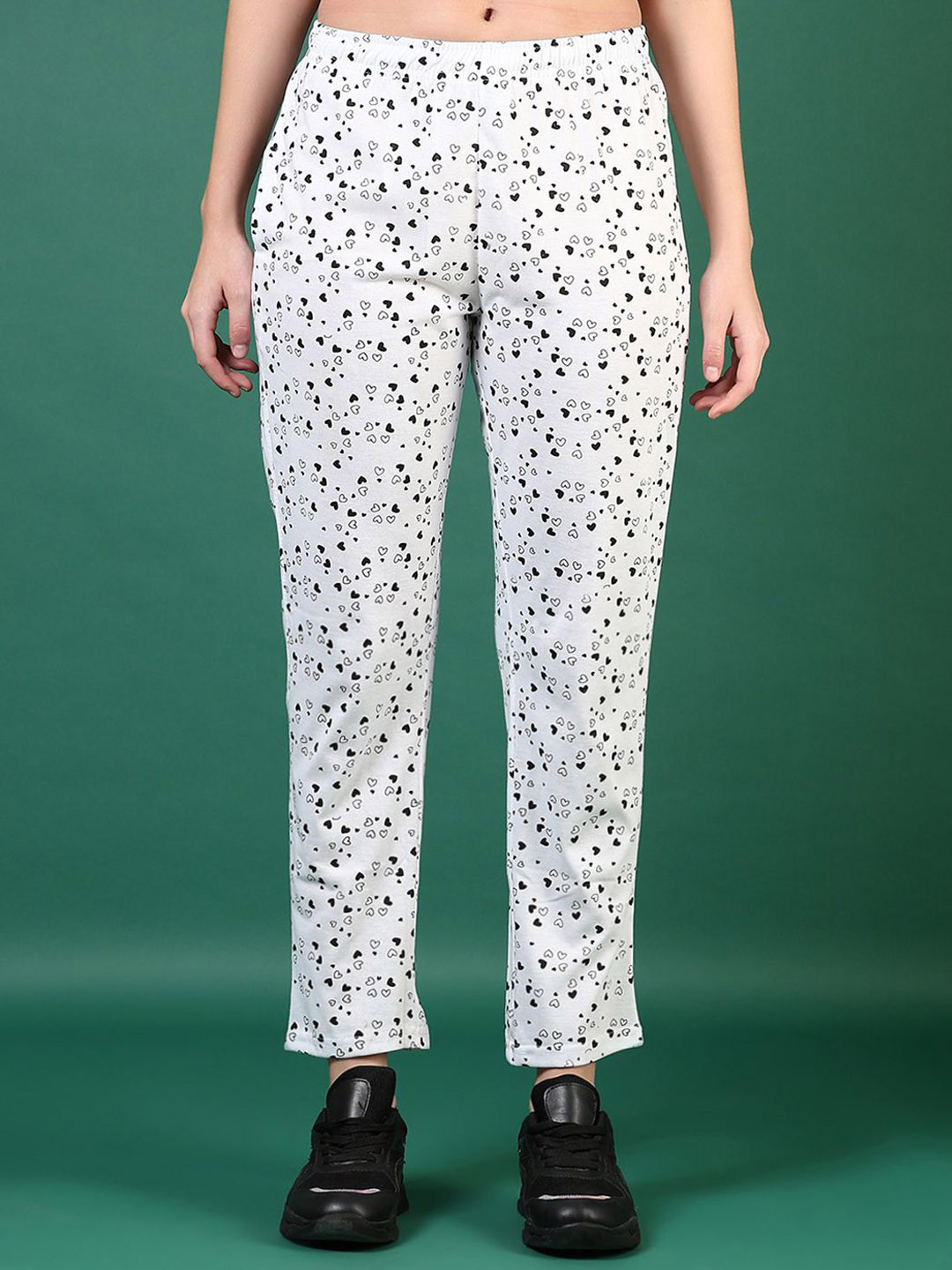 V-Mart Printed Knitted Single Jersey Trousers