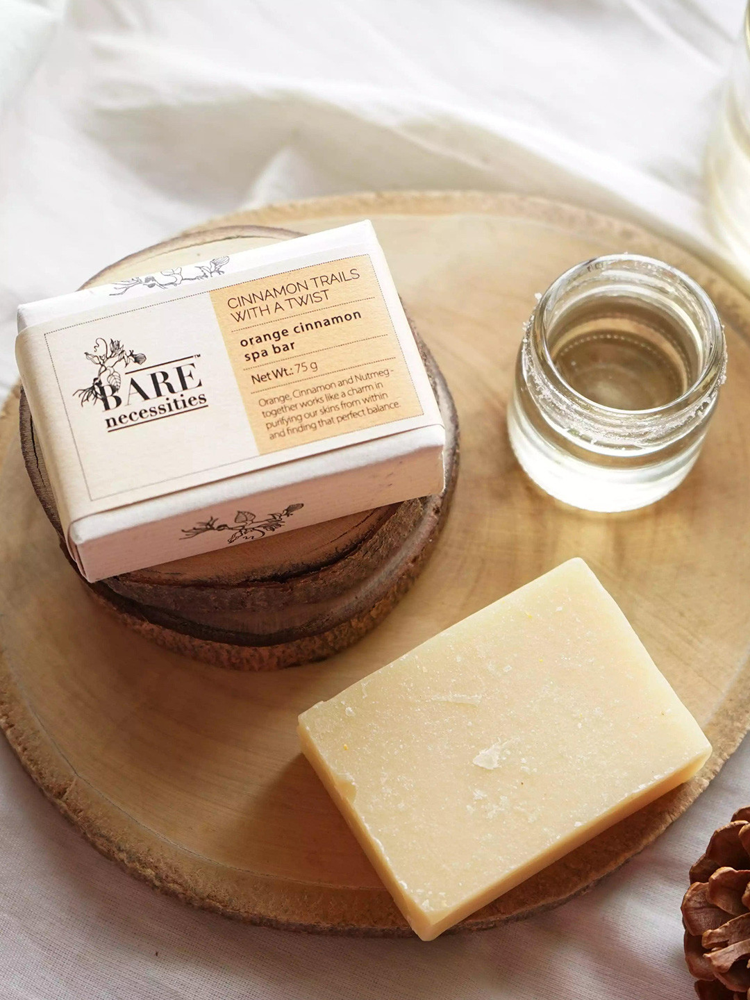 Bare Necessities Cinnamon Trails With A Twist Orange Cinnamon Spa Bar - 75 g