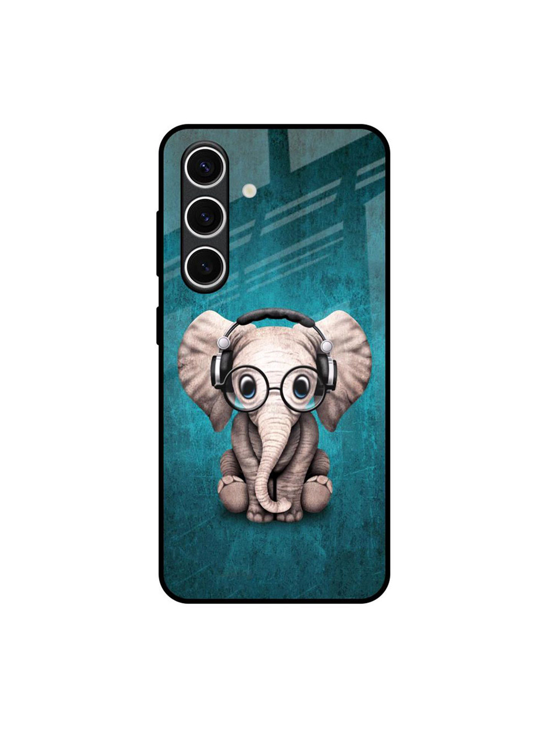 QRIOH Adorable Baby Elephant Samsung Galaxy S24 FE 5G Impact Resistant Back Case
