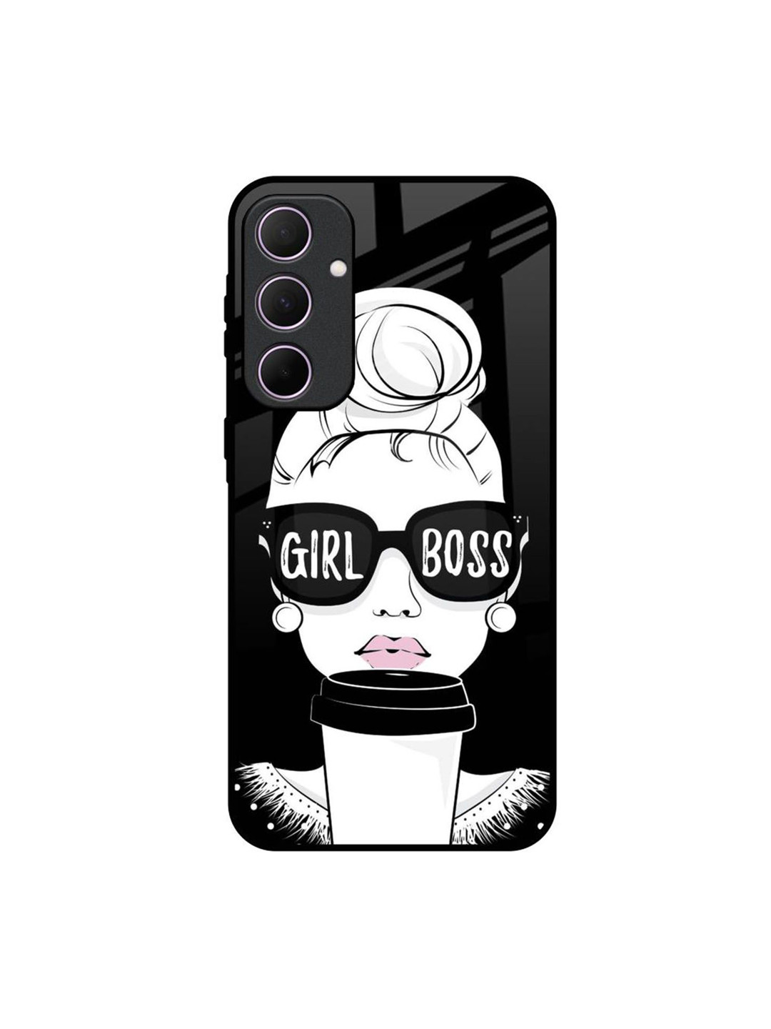 QRIOH Girl Boss Samsung Galaxy A35 5G Impact Resistant Back Case