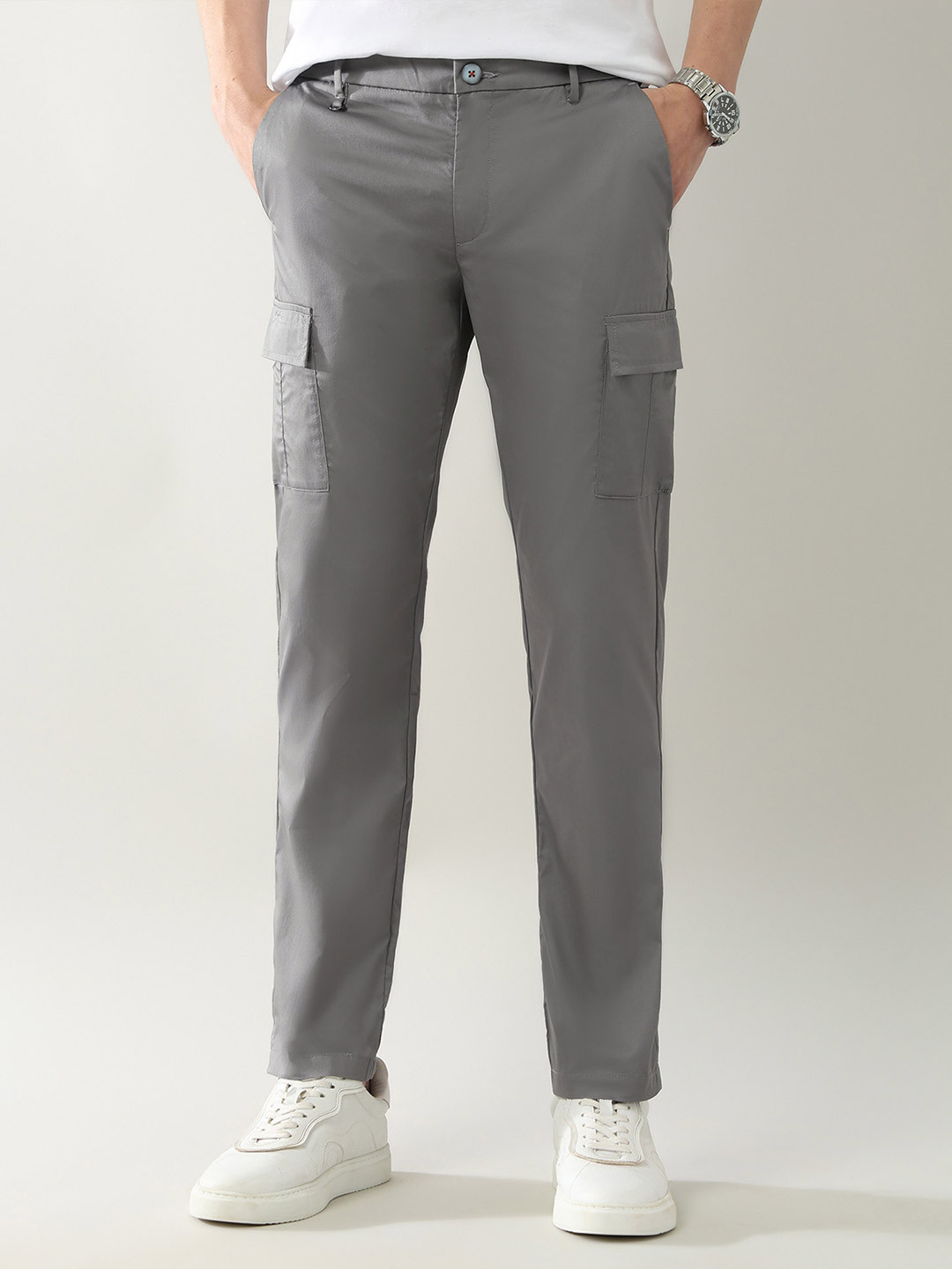 Arrow Sport Men Classic Cargos Trousers