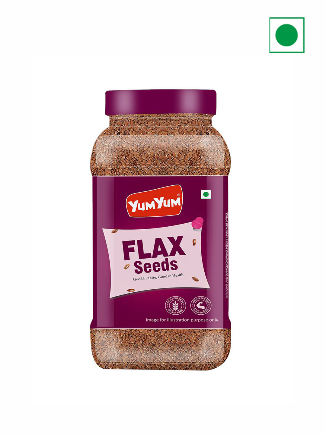 YUM YUM Flax Seeds - 1 kg