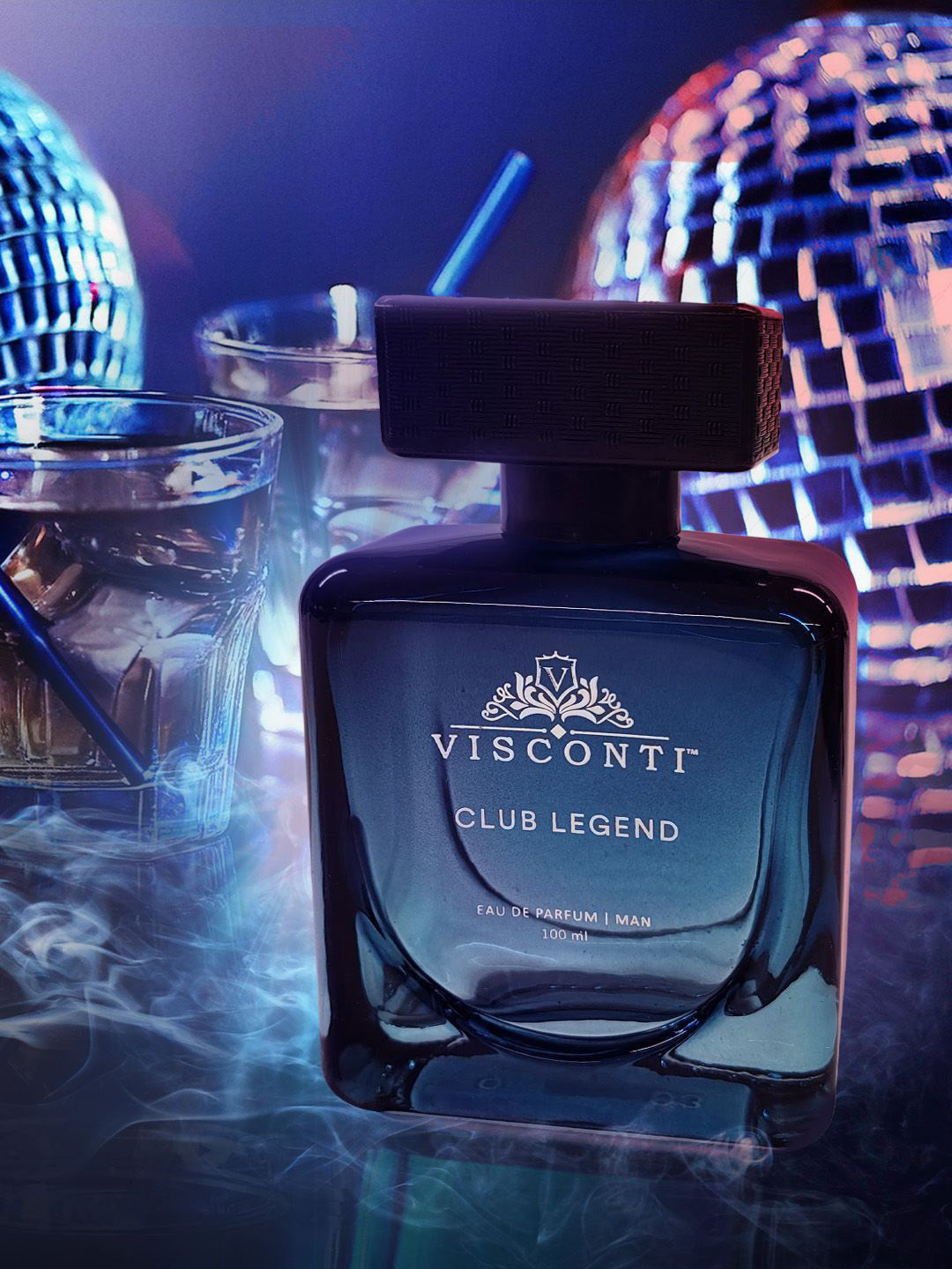 VISCONTI Men Club Legend Long Lasting & Anti Stain Eau de Parfum - 100 ml