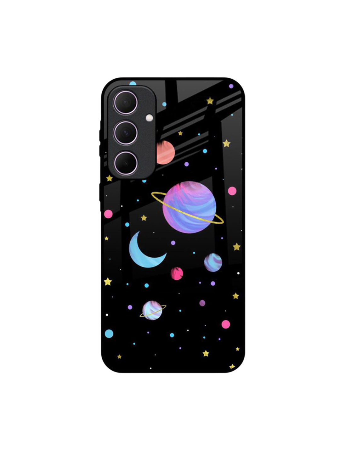 QRIOH Planet Play Samsung Galaxy A35 5G Impact Resistant Back Case