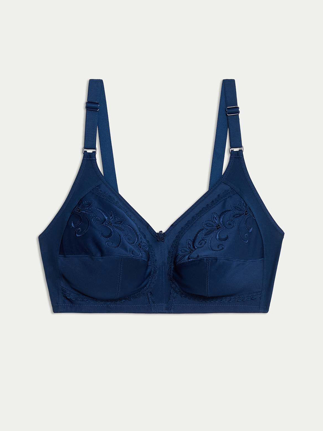 Marks & Spencer Embroidered Full Coverage Non Wired High Support Everyday Bra