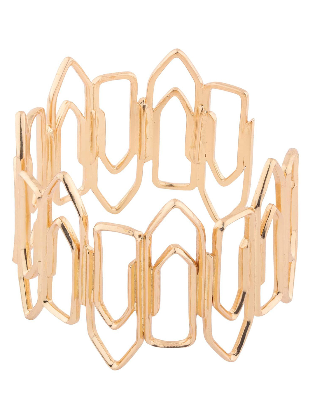 Anaash Bundle Gold-Plated Cuff Bracelet