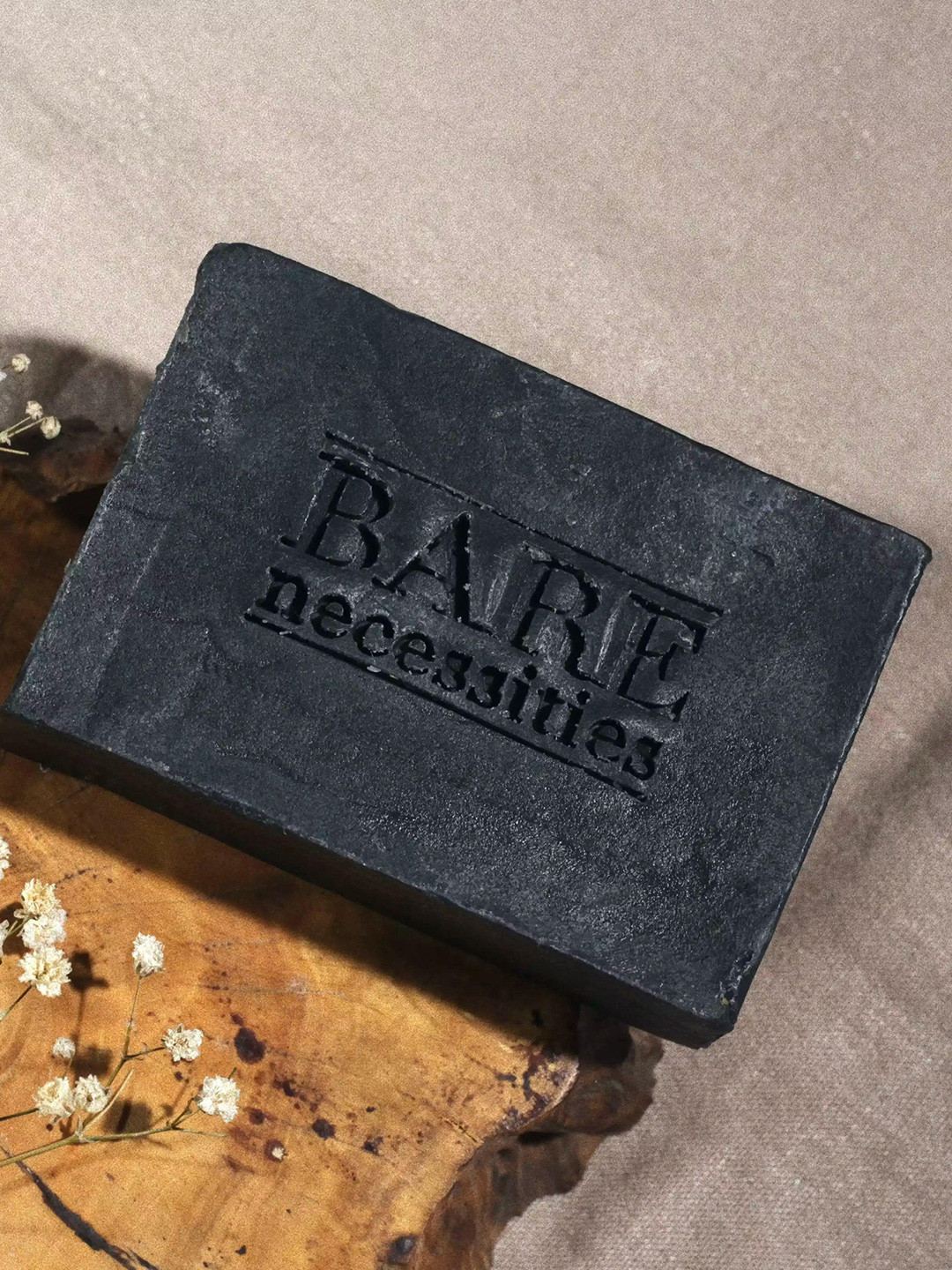 Bare Necessities Dark Knight Activated Charcoal Spa Bar - 75 g