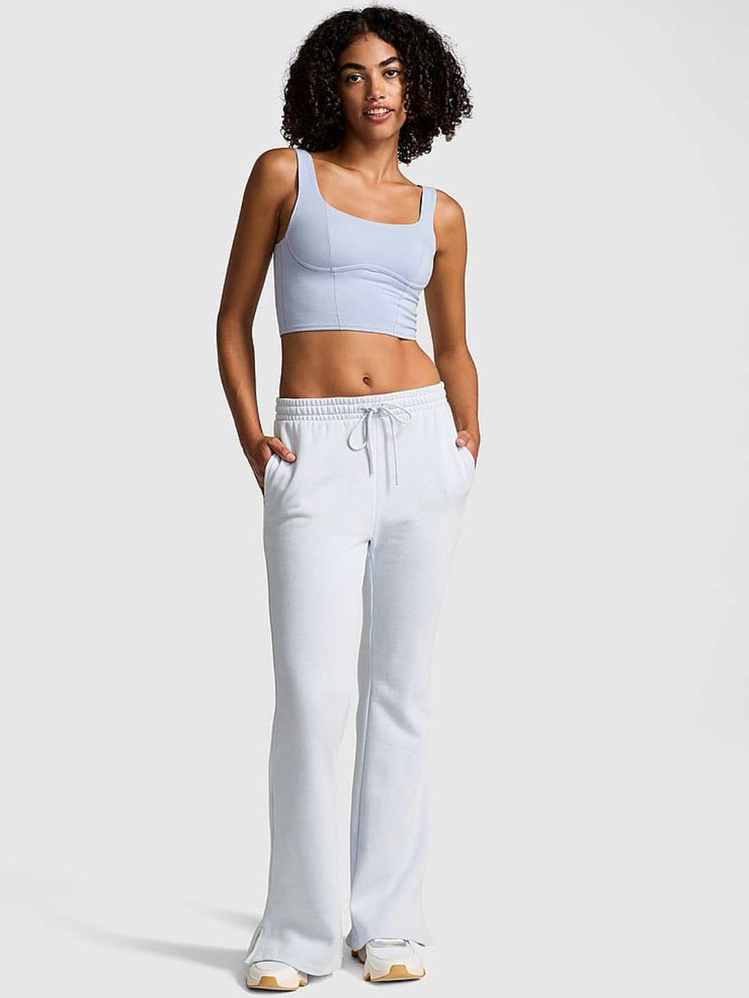 Victoria's Secret Women PINK  Fleece Regular Fit Track Pant