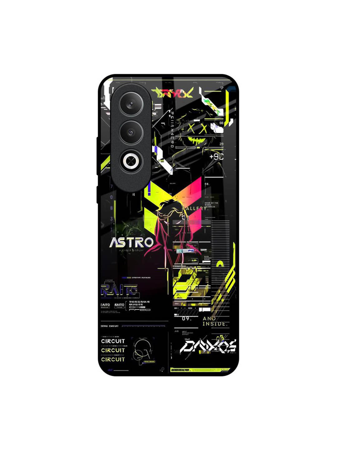 QRIOH Astro Glitch OnePlus Nord CE4 5G Impact Resistant Back Case