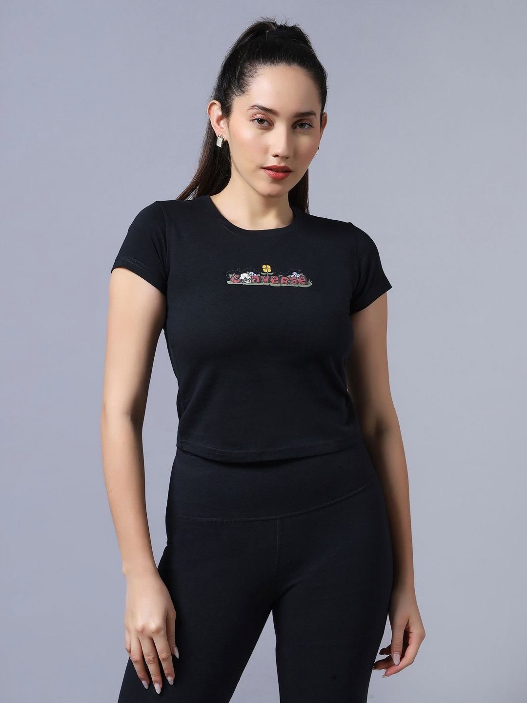 Converse Women Skull Logo T-Shirt