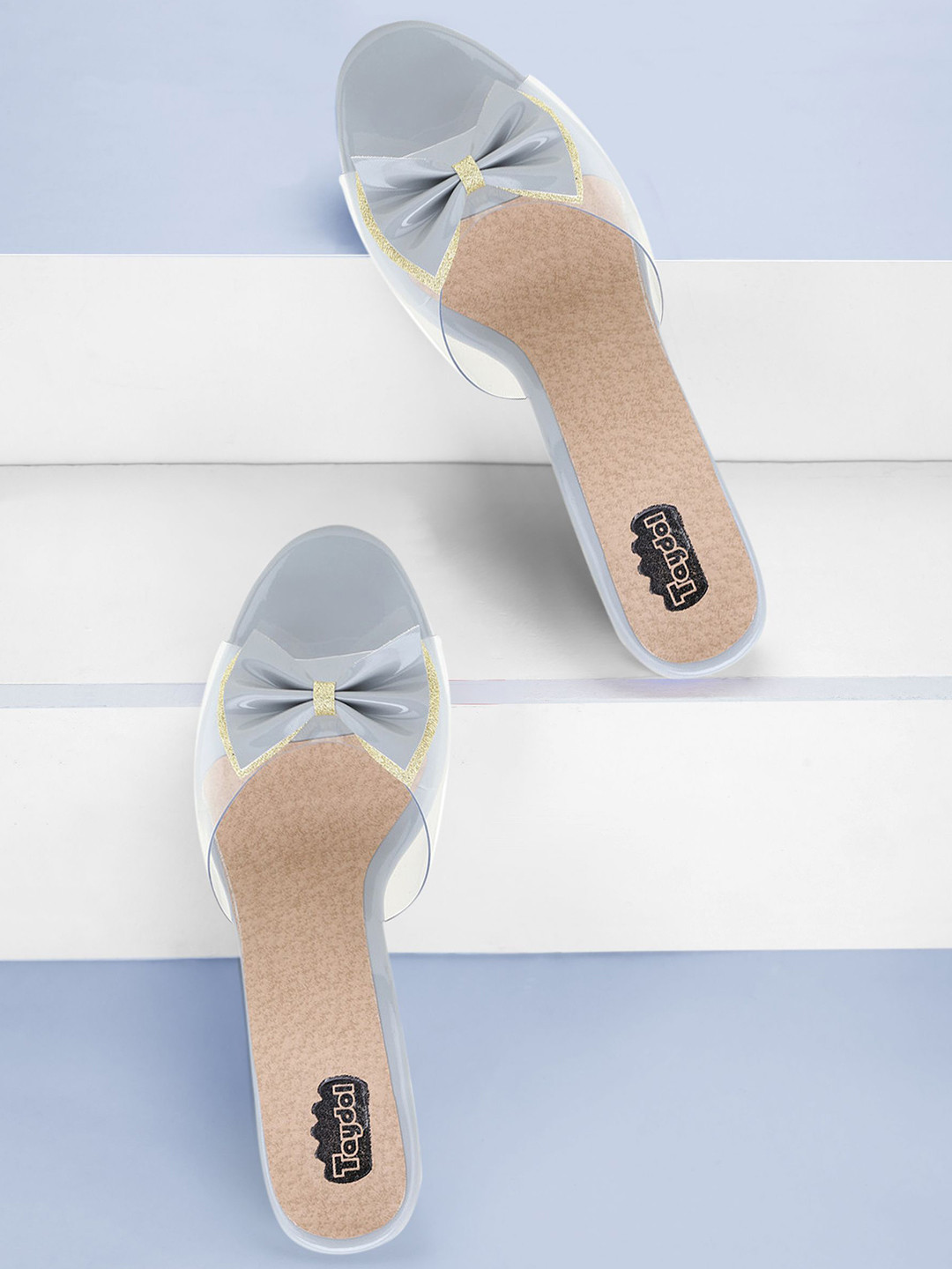 TAYDOL Block Open Toe Heel Sandals