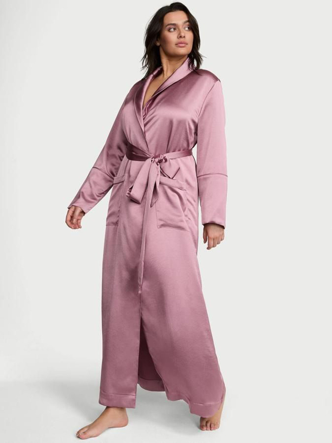 Victoria's Secret Shawl Collar Neck Long Robe