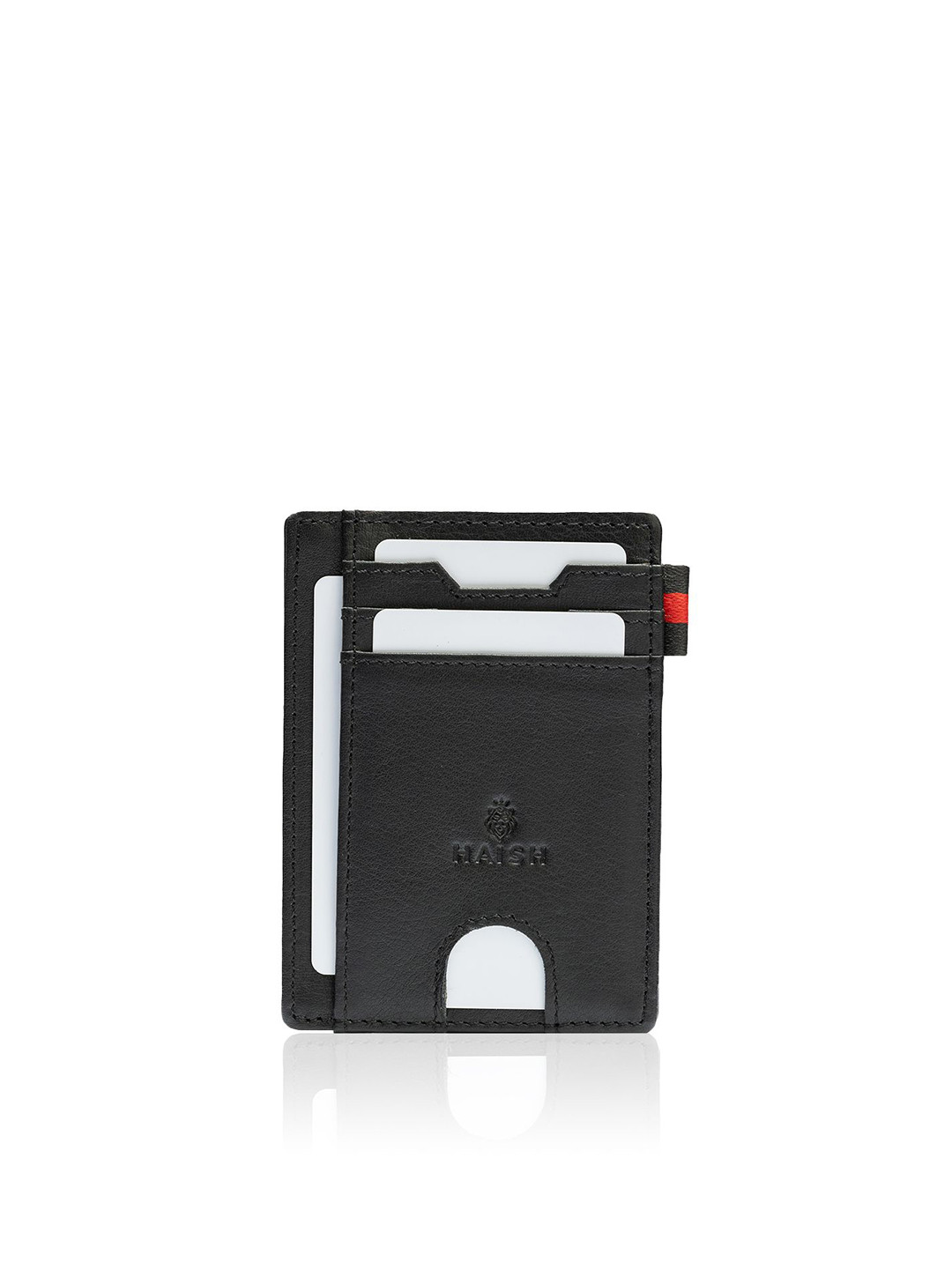 Haish Men Leather RFID Protected Card Holder