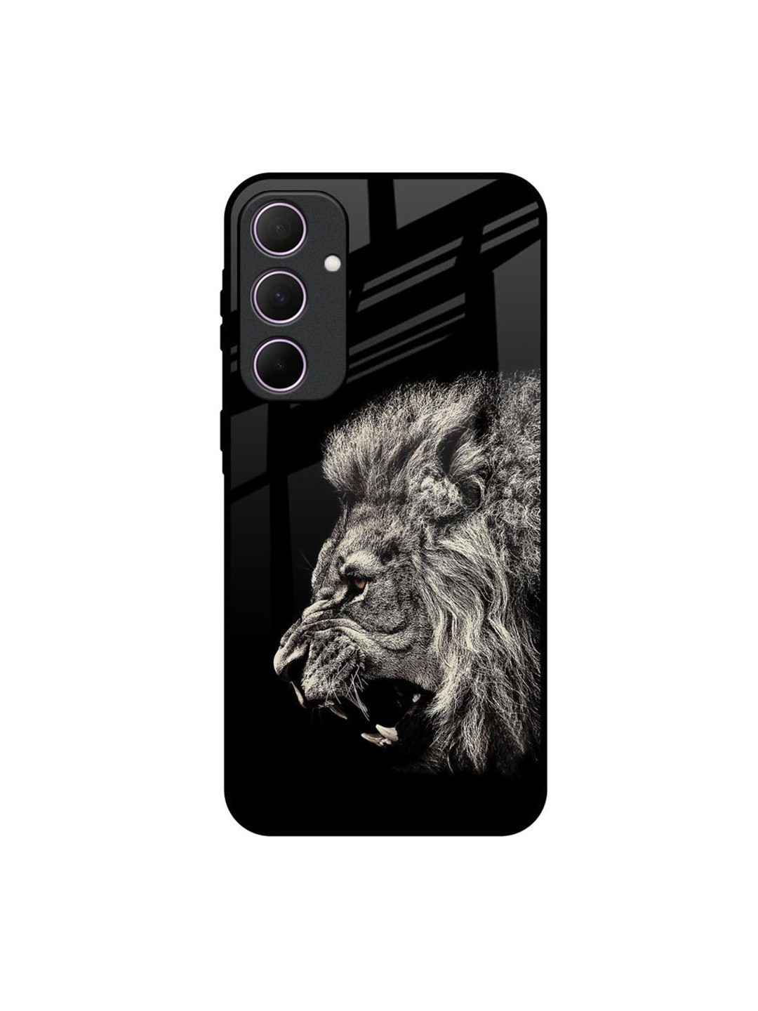 QRIOH Brave Lion Samsung Galaxy A35 5G Impact Resistant Back Case