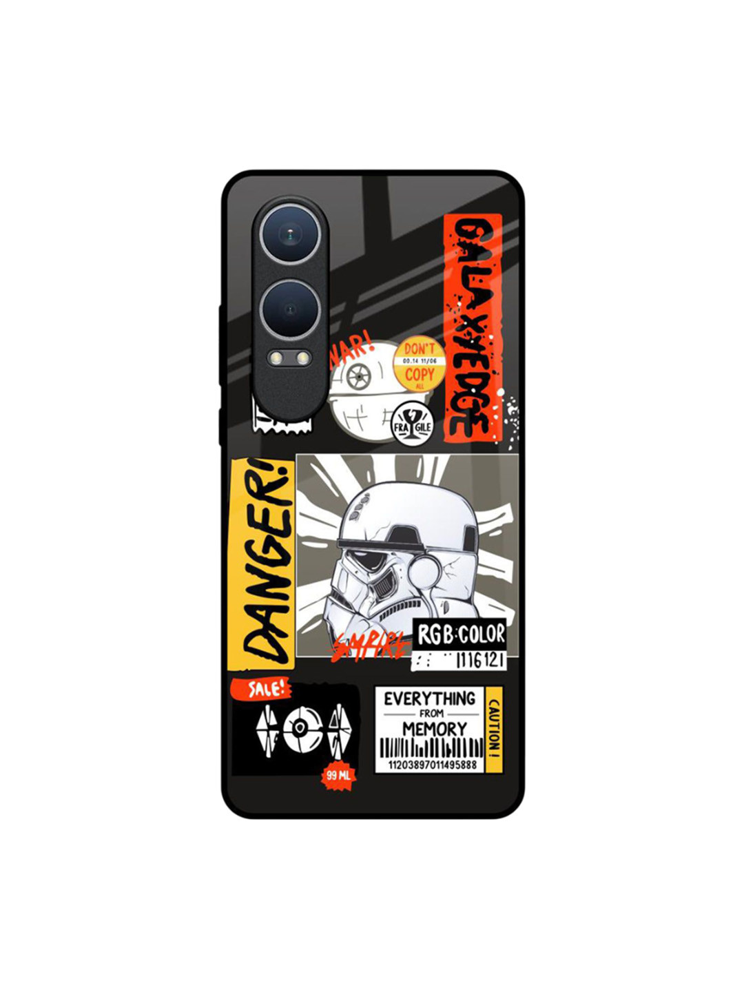 QRIOH Galaxy Edge OnePlus Nord CE4 Lite 5G Impact Resistant Back Case