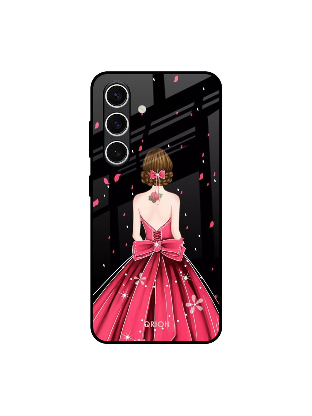 QRIOH Fashion Princess Samsung Galaxy S24 FE 5G Impact Resistant Back Case