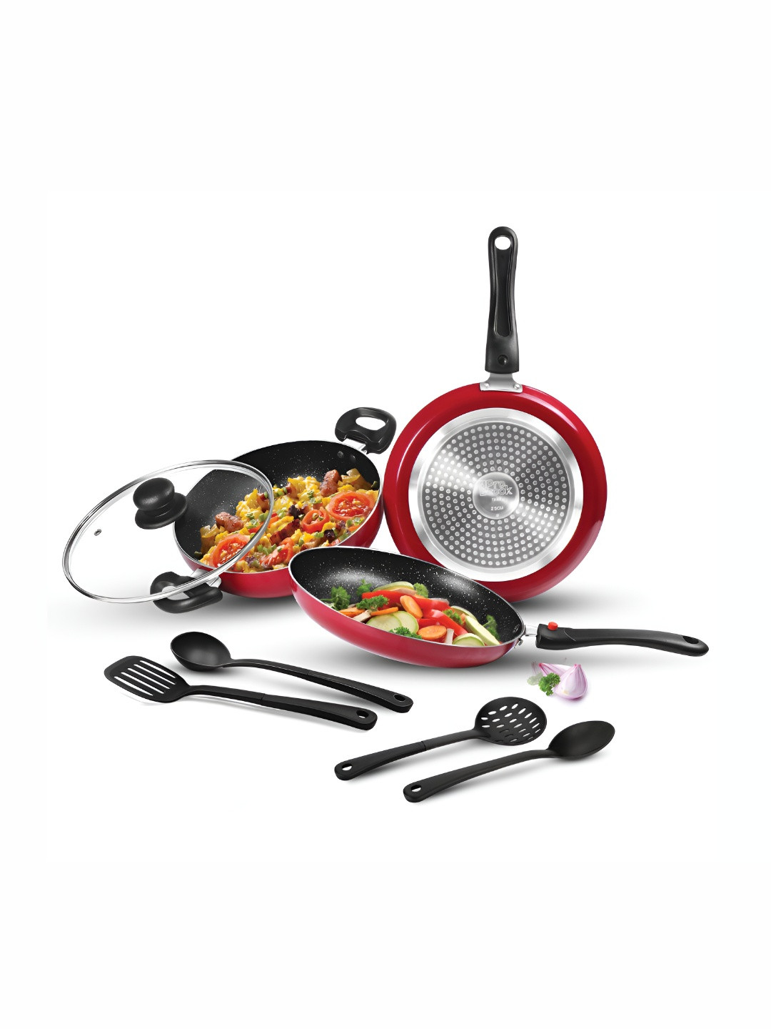 Milton Set of 7 Pro Cook Kitchen Jewel Plus Granito Non Stick Aluminium Induction Cookware