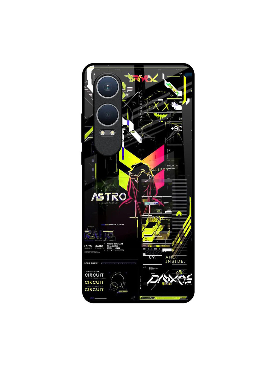 QRIOH Astro Glitch OnePlus Nord CE4 Lite 5G Impact Resistant Back Case