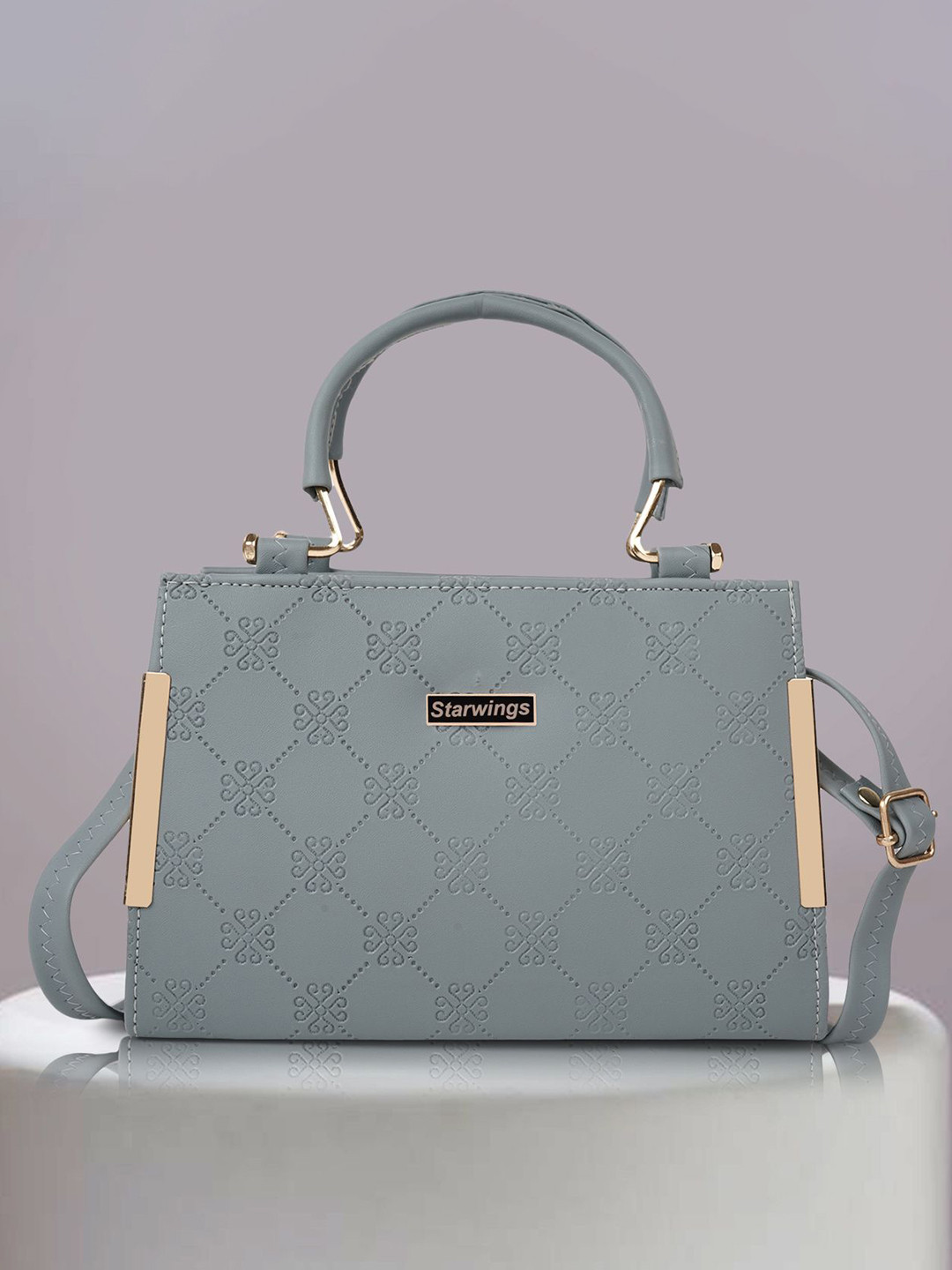 STARWINGS Structured Satchel with Quilted