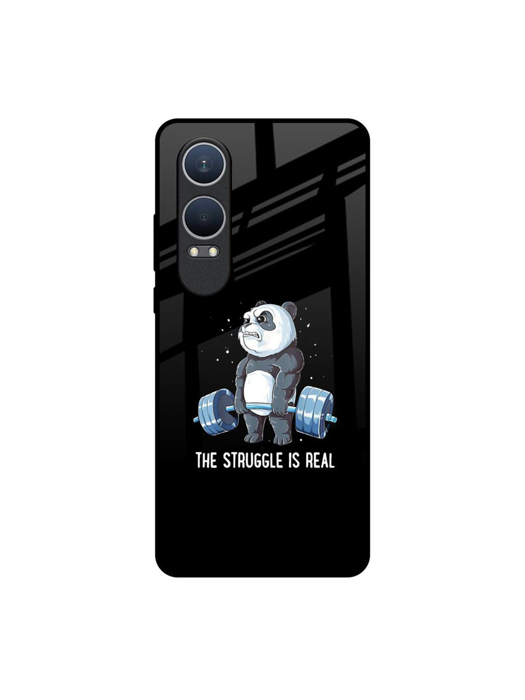 QRIOH Real Struggle Real OnePlus Nord CE4 Lite 5G Impact Resistant Back Case