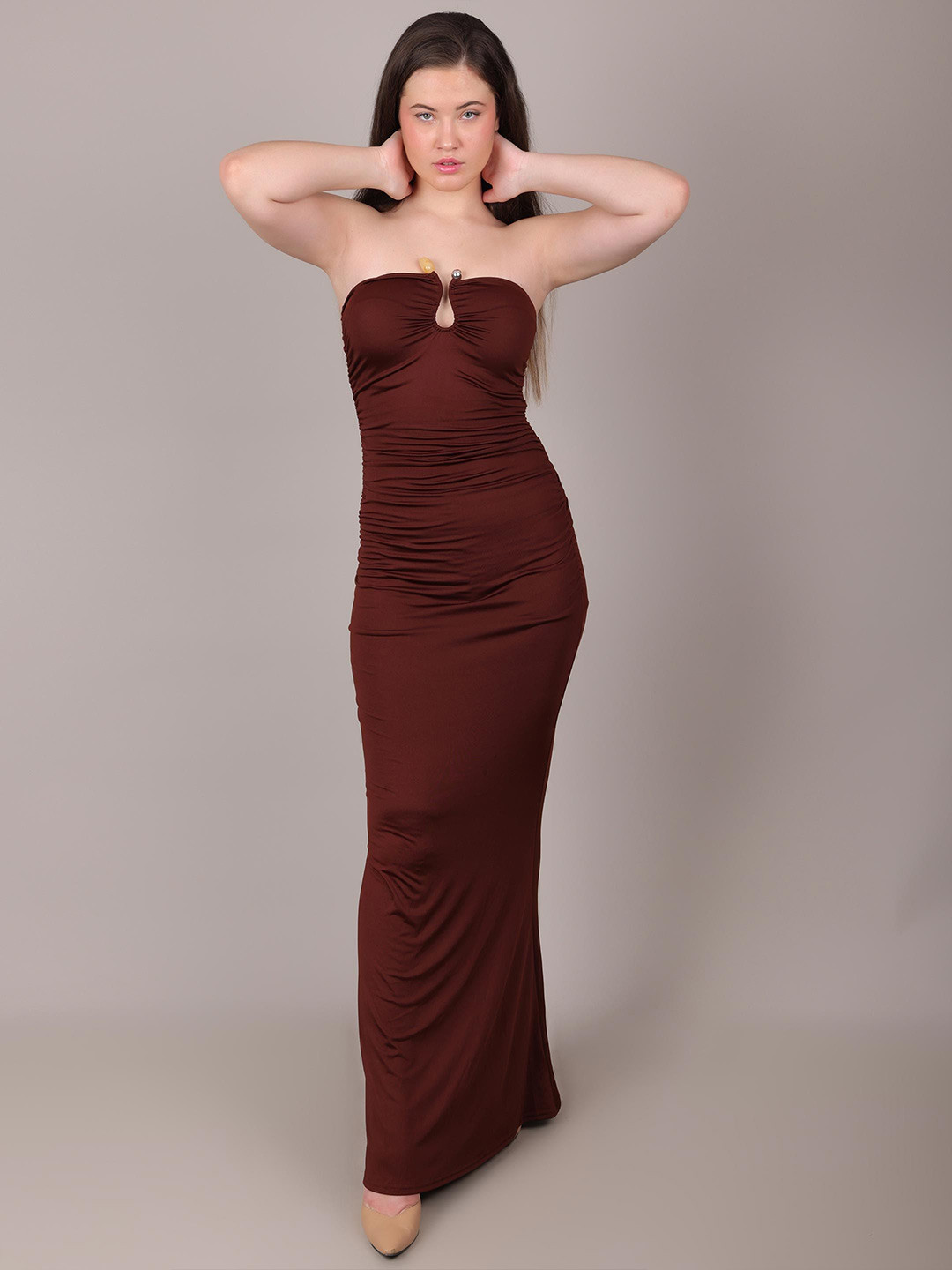 iki chic Bodycon Maxi Dress