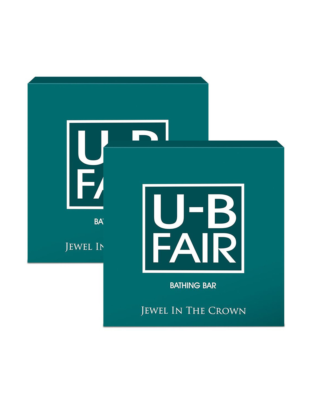 U-B Fair Set Of 2 Aloevera & Almond Soaps - 150g Each