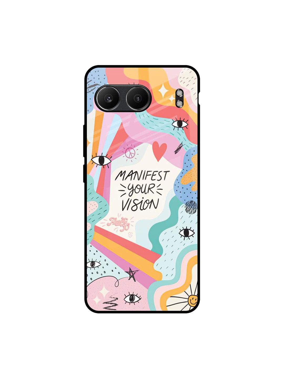 QRIOH Vision Manifest Glass OnePlus Nord 4 5G Back Case