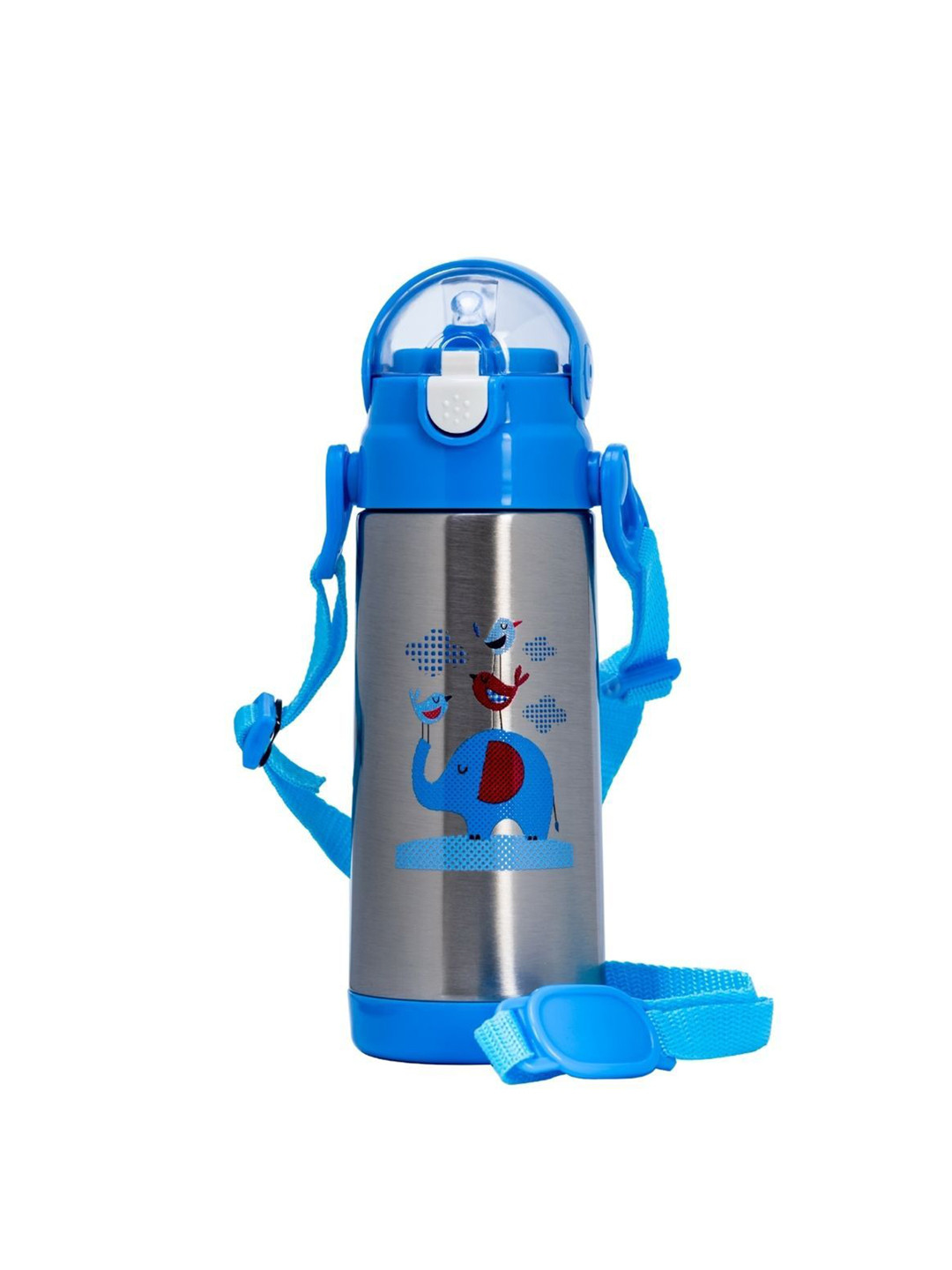 Adore Kids Lucido Double Wall Insulated Straw Baby Sipper With Adjustable Strap 350ml