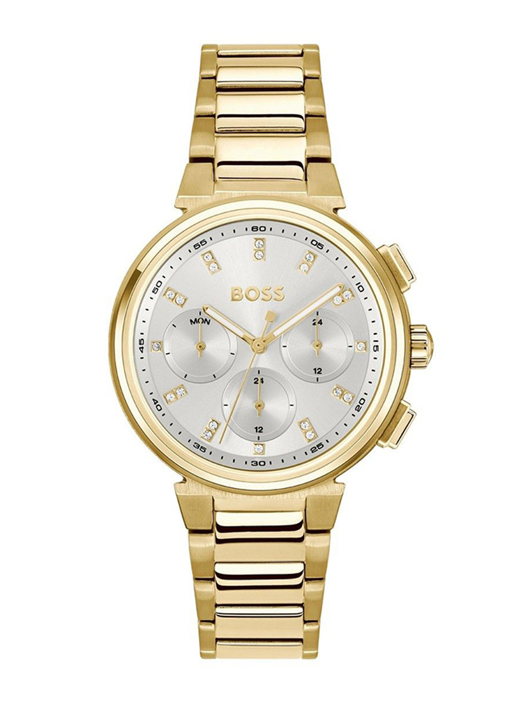BOSS Women Dial & Stainless Steel Bracelet Style Straps Analogue Watch 1502807